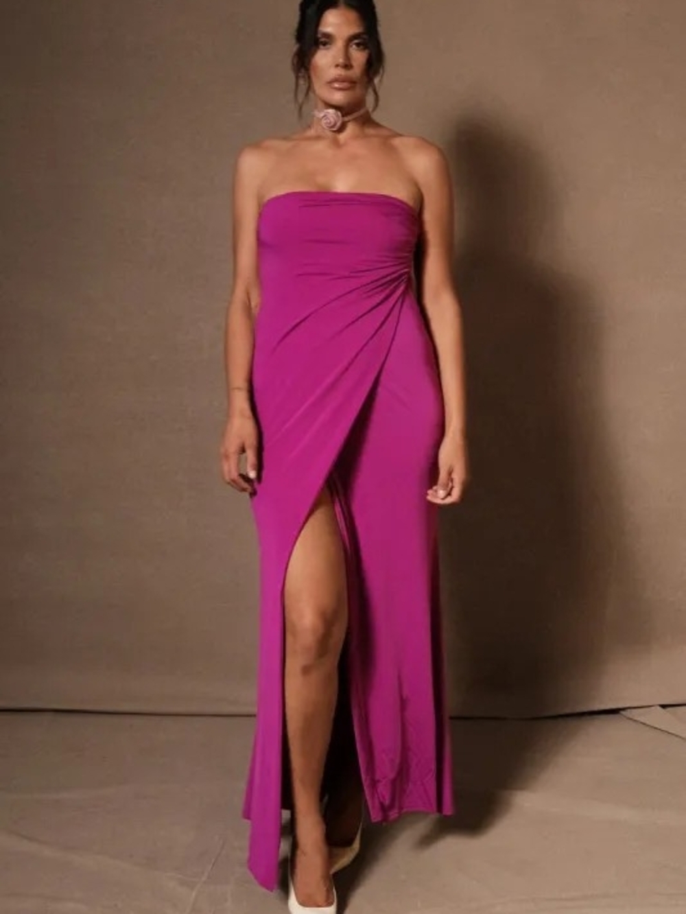 NWT Meshki Cosima Maxi Dress S